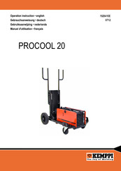 Kemppi ProCool 20 Operation Instruction Manual