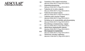 Aesculap Vega GT410 Translation Of The Original Instructions