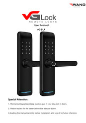 Wano VG Lock vG-BL4 User Manual