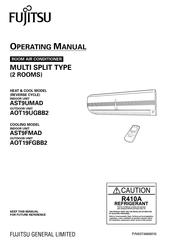 Fujitsu ast9fmad Operating Instructions Manual