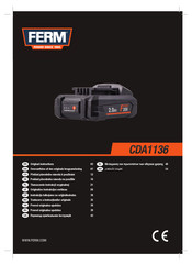 Ferm CDA1136 Instructions Manual