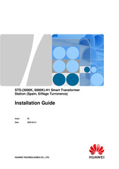 Huawei STS-6000K-H1 Installation Manual