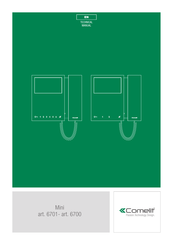 Comelit Mini 6700 Technical Manual