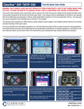 Cleerline SSF-TKITP-500 Quick Start Manual