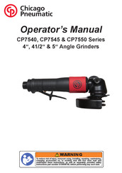 Chicago Pneumatic CP7540 Series Operator's Manual