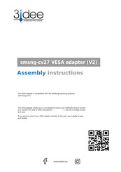 3Idee smsng-cv27 Assembly Instructions Manual