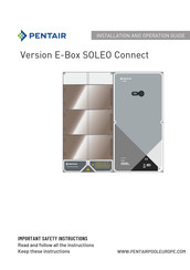 Pentair E-Box SOLEO Connect Installation And Operation Manual