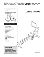 NordicTrack RW 900 User Manual