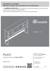 Sauder Briarbrook 430077 Manual