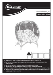Outsunny 84G-055V00 Manual