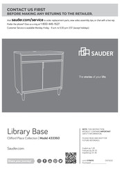 Sauder Clifford Place 433360 Manual