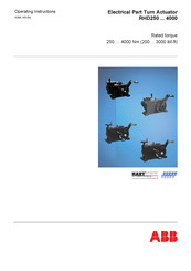 ABB RHD4000 Operating Instructions Manual