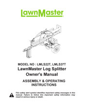 LawnMaster LMLS37T Owner's Manual