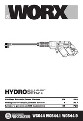 Worx Hydroshot WG644.9 Manual