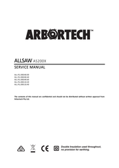 Arbortech ALL.FG.200110.40 Service Manual