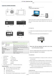 Denver ACT-10134 Quick Start Manual