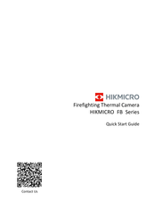 Hikmicro FB Series Quick Start Manual