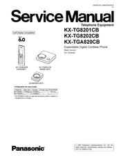 Panasonic KX-TG8201CB Service Manual