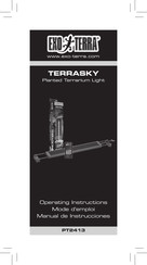 Hagen EXO TERRA TERRASKY PT2413 Operating Instructions Manual