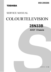 Toshiba 28N33B Service Manual