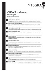 Integra CUSA Excel Series Instructions For Use Manual