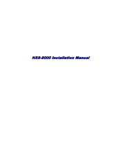 National Auto Tools NSS-8000 Instructions Manual
