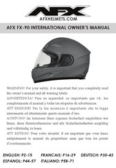 AFX FX-90 Owner's Manual