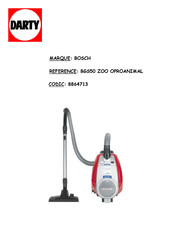 Bosch Relaxx'x BGS50 Operating Instructions Manual