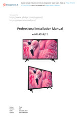 Philips 32HFL4014 Professional Installation Manual