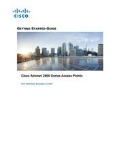 Cisco AIR-AP2802I-B-K9 Getting Started Manual