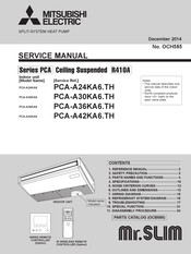 Mitsubishi Electric Mr.SLIM PCA-A42KA6 Service Manual
