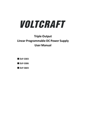 VOLTCRAFT DLP-3303 User Manual