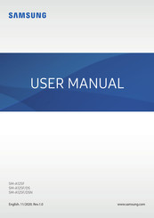 Samsung SM-A127FZBVEUA User Manual