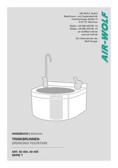 Air Wolf T Series Manual