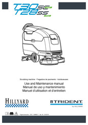 Hillyard TRIDENT T28SS PRO Use And Maintenance Manual