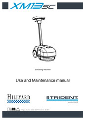 Hillyard TRIDENT XM13SC Use And Maintenance Manual