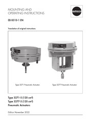 Samson 3271-5 Mounting And Operating Instructions