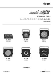 Avsl Qtx SmartLIGHT SL-Q8 Manuals | ManualsLib