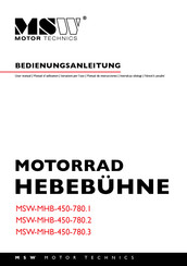 MSW MSW-MHB-450-780.3 User Manual