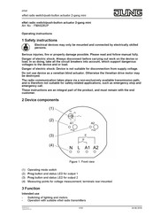 Jung eNet FMAS26UP Quick Start Manual