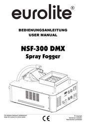 EuroLite NSF-300 DMX User Manual