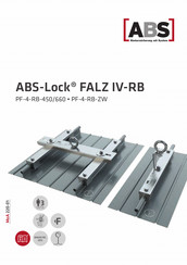 ABS Safety ABS-Lock FALZ IV-RB Quick Start Manual