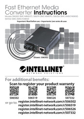 Intellinet IMC-MMSTF Instructions Manual