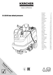 Kärcher B 150 R Manual