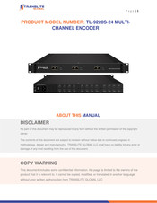 TransLite TL-9228S-24 Manual