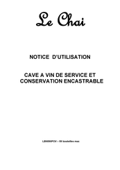 Le Chai LBN590POV User Manual