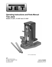 Jet JTJ-10ST Operating Instructions And Parts Manual