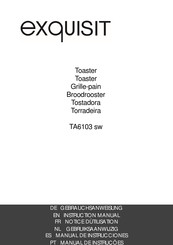 Exquisit TA6103 sw Instruction Manual
