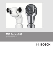 Bosch MIC Series 550 Operation Manual
