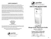 Guardian AC9400W Use & Care Instructions Manual